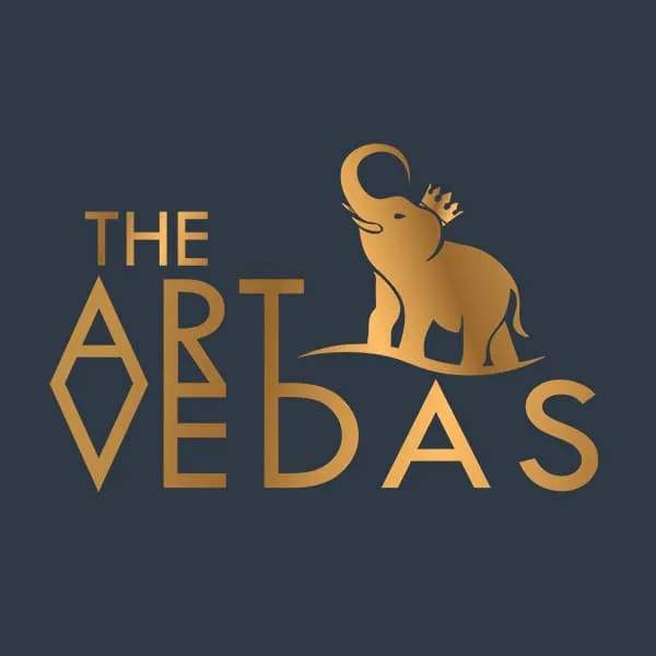 The Art Vedas Logo Design by PixelCraft Studio