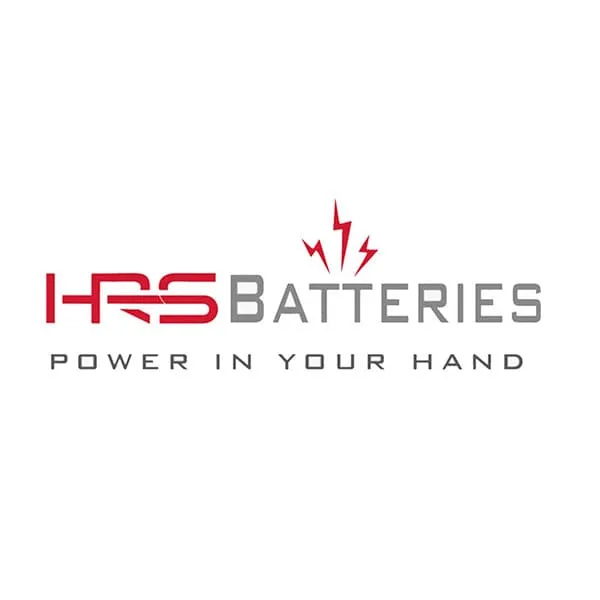 HRS Batteries Logo Design by PixelCraft Studio